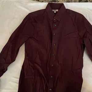 Express Button Down - Plum